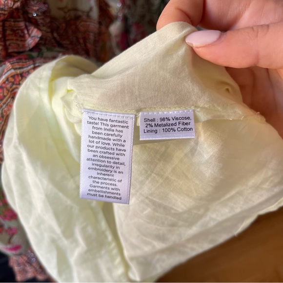 HEMANT & NANDITA Cotton Floral Minidress - Picture 13 of 15